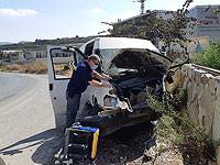 Авария в Мадждааль-Шамсе, пострадали пять человек