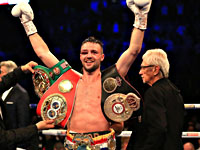 Бокс. Джош Тейлор защитил чемпионский титул, нокаутировав соперника в первом раунде