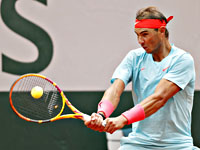 Рафаэль Надаль вышел в третий круг Открытого чемпионата Франции