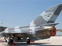 В Сербии разбился самолет МиГ-21