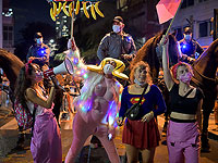 Акции протеста в условиях общего карантина. Фоторепортаж из Тель-Авива