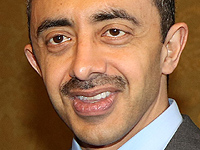 Министр иностранных дел Объединенных Арабских Эмиратов шейх Абдалла бин Заид