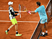 Открытый чемпионат Франции. Надаль и Шварцман вышли в полуфинал