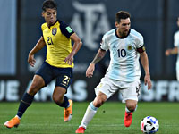 Отборочные матчи чемпионата мира. Месси забил. Сборная Аргентины победила