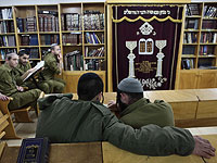 По распоряжению военного раввината солдаты отправились читать 