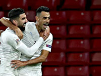 После первого тайма матча Словакия - Израиль Даббур и Заави едва не подрались