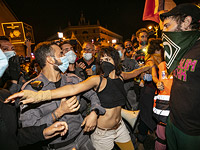 Ежесубботний протест против Нетаниягу. Фоторепортаж