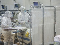 Коронавирус в Израиле: 580 больных в тяжелом состоянии, 227 из них подключены к аппаратам ИВЛ