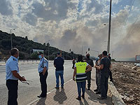 Лесной пожар около деревни Бартаа, частично эвакуированы местные жители