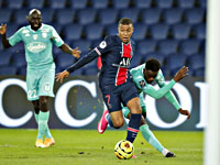 Лига чемпионов. 10 игроков развили скорость свыше 33 км/ч. Самый быстрый - килиан Мбаппе