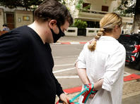 В Тель-Авиве провели арт-перформанс в знак протеста против насилия в Беларуси