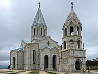 Армянские СМИ: азербайджанцы осквернили кафедральный собор в городе Шуши