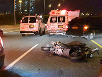 В результате ДТП около мошава Гат-Римон погиб мотоциклист