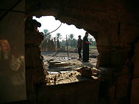 В результате ракетного обстрела 