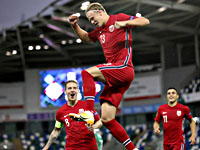 Лучшим бомбардиром группового турнира Лиги наций стал Эрлин Холанн. Эран Заави на втором месте