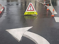 Прибрежное шоссе перекрыто в районе Глилот из-за затопления