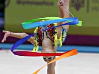 Чемпионат Европы по художественной гимнастике. Израильская юниорка завоевала золотую и серебряную медали