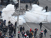 Воскресенье в Беларуси: силовики с самого утра применяют газ