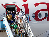 Биньямин и Сара Нетаниягу приняли участие в церемонии встречи репатриантов общины фалашмура