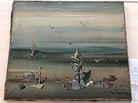 Израильтянин забыл в аэропорту Дюссельдорфа картину стоимостью 280 тысяч евро, потерю нашли в мусорном баке