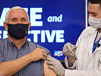 Вице-президент США Майк Пенс сделал прививку от коронавируса в прямом эфире