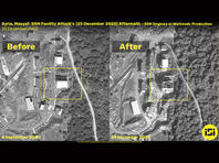 Последствия воздушного удара по целям в Сирии. Спутниковые снимки ImageSat