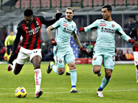 Ибрагимович вышел на замену. 