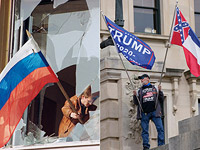 The New York Times. В вашингтонском мятеже – отголоски постсоветских восстаний