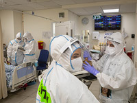 Коронавирус в Израиле: 1135 пациентов  в тяжелом состоянии, 286 подключены к аппаратам ИВЛ
