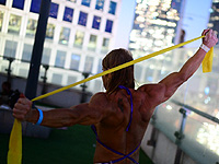 Полиция закрыла для посещения тренажерные площадки на набережной Тель-Авива