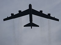 Бомбардировщики В-52 пролетели над Израилем на пути в Персидский залив