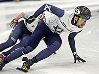 Чемпионат Европы по шорт-треку. Владислав Быканов занял четвертое место на дистанции 500 м