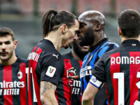 Ибрагимович забил, едва не подрался с Лукаку и был удален. 