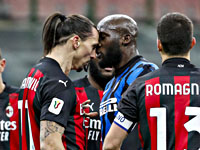 Златан Ибрагимович и Ромелу Лукаку дисквалифицированы на один матч Кубка Италии за бодание