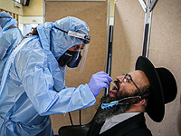 Минздрав опубликовал отчет о заболеваемости коронавирусом в ультраортодоксальном секторе