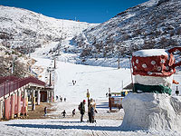 C 8 февраля открывается горный курорт Хермон, условий для катания нет