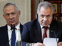 Министр обороны Бени Ганц побеседовал с его российским коллегой Сергеем Шойгу