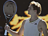 Открытый чемпионата Австралии. Зверев и Димитров вышли в четвертый круг