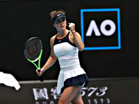 Открытый чемпионат Австралии. Элина Свитолина победила Юлию Путинцеву