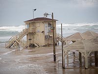 Нефтяное пятно возле побережья Израиля. На берег выброшено тело 10-метрового кита