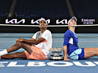 Победителями Открытого чемпионата Австралии в миксте стали Барбора Крейчикова и Раджив Рам