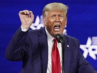 Первая речь Трампа после ухода с поста президента: у Байдена 