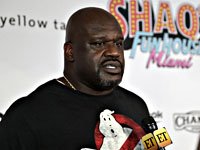 Легендарный Шакил О`Нил сломал стол в дебютном 