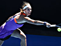 Четвертьфинал турнира в Дохе. Виктория Азаренко победила Элину Свитолину