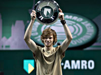 Победителем турнира в Роттердаме стал Андрей Рублев