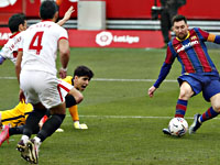 Месси забил. 