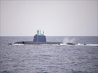 Израильский ВМФ принял участие в морских учениях к западу от Кипра