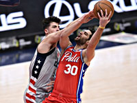 Дени Авдия набрал 4 очка. Эмбиид получил травму. 