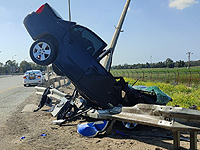 ДТП в Негеве; мужчина получил тяжелые травмы