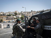 В поселке Ицхар в машину МАГАВ бросили банку с краской